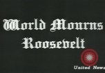 Image of Franklin D Roosevelt retrospective United States USA, 1945, second 5 stock footage video 65675058021