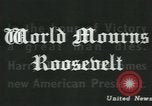 Image of Franklin D Roosevelt retrospective United States USA, 1945, second 6 stock footage video 65675058021