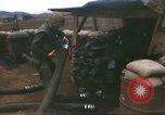 Image of Marines refueling UH-1E Iroquois helicopters Khe Sanh Vietnam, 1968, second 10 stock footage video 65675058028