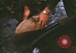 Image of Marines refueling UH-1E Iroquois helicopters Khe Sanh Vietnam, 1968, second 20 stock footage video 65675058028