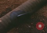 Image of Marines refueling UH-1E Iroquois helicopters Khe Sanh Vietnam, 1968, second 34 stock footage video 65675058028