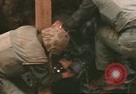 Image of Marines refueling UH-1E Iroquois helicopters Khe Sanh Vietnam, 1968, second 49 stock footage video 65675058028