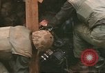 Image of Marines refueling UH-1E Iroquois helicopters Khe Sanh Vietnam, 1968, second 50 stock footage video 65675058028