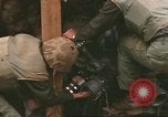 Image of Marines refueling UH-1E Iroquois helicopters Khe Sanh Vietnam, 1968, second 51 stock footage video 65675058028