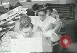 Standbild Verpackung Orangen zum Verkauf Farmersville California USA, 1968, aus Sekunde 12 historischem Filmmaterial Videoclip 65675058043