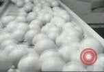 Standbild Verpackung Orangen zum Verkauf Farmersville California USA, 1968, aus Sekunde 36 historischem Filmmaterial Videoclip 65675058043