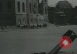 Image of Berliner Sportspalast and city in ruins end World War II Berlin Germany, 1945, second 10 stock footage video 65675058047