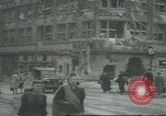 Image of Berliner Sportspalast and city in ruins end World War II Berlin Germany, 1945, second 12 stock footage video 65675058047