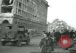 Image of Berliner Sportspalast and city in ruins end World War II Berlin Germany, 1945, second 18 stock footage video 65675058047