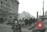 Image of Berliner Sportspalast and city in ruins end World War II Berlin Germany, 1945, second 19 stock footage video 65675058047