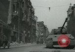 Image of Berliner Sportspalast and city in ruins end World War II Berlin Germany, 1945, second 21 stock footage video 65675058047