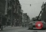 Image of Berliner Sportspalast and city in ruins end World War II Berlin Germany, 1945, second 22 stock footage video 65675058047