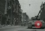 Image of Berliner Sportspalast and city in ruins end World War II Berlin Germany, 1945, second 23 stock footage video 65675058047
