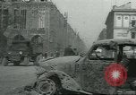 Image of Berliner Sportspalast and city in ruins end World War II Berlin Germany, 1945, second 24 stock footage video 65675058047