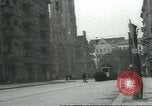 Image of Berliner Sportspalast and city in ruins end World War II Berlin Germany, 1945, second 27 stock footage video 65675058047