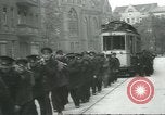 Image of Berliner Sportspalast and city in ruins end World War II Berlin Germany, 1945, second 31 stock footage video 65675058047