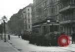Image of Berliner Sportspalast and city in ruins end World War II Berlin Germany, 1945, second 36 stock footage video 65675058047