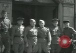Image of Berliner Sportspalast and city in ruins end World War II Berlin Germany, 1945, second 40 stock footage video 65675058047