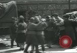 Image of Berliner Sportspalast and city in ruins end World War II Berlin Germany, 1945, second 41 stock footage video 65675058047