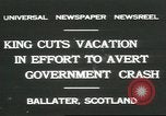Image of government crash United Kingdom, 1931, second 1 stock footage video 65675058048