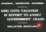 Image of government crash United Kingdom, 1931, second 5 stock footage video 65675058048