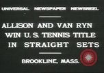 Image ouvrir en double masculin Brookline Massachusetts USA, 1931, de la seconde 8 séquences d'archives historiques vidéo 65675058049
