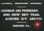 Standbild Wolfgang von Gronau Chicago Illinois USA, 1931, aus Sekunde 1 historischem Filmmaterial Videoclip 65675058050