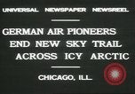 Standbild Wolfgang von Gronau Chicago Illinois USA, 1931, aus Sekunde 7 historischem Filmmaterial Videoclip 65675058050