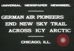 Standbild Wolfgang von Gronau Chicago Illinois USA, 1931, aus Sekunde 8 historischem Filmmaterial Videoclip 65675058050