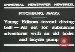 Standbild Diver's Helm Fitchburg Massachusetts USA, 1931, aus Sekunde 5 historischem Filmmaterial Videoclip 65675058052