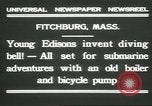 Standbild Diver's Helm Fitchburg Massachusetts USA, 1931, aus Sekunde 6 historischem Filmmaterial Videoclip 65675058052