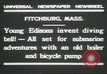Standbild Diver's Helm Fitchburg Massachusetts USA, 1931, aus Sekunde 8 historischem Filmmaterial Videoclip 65675058052