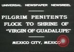 Image of Guadalupana Church Mexico City Mexico, 1931, second 4 stock footage video 65675058054