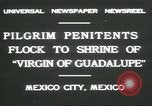 Image of Guadalupana Church Mexico City Mexico, 1931, second 8 stock footage video 65675058054