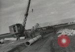 Standbild US Army Pionierausrüstung WW2 europäische Theater, 1944, aus Sekunde 49 historischem Filmmaterial Videoclip 65675058079