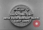 Standbild Merchant Marine Cadet Corps United States USA, 1942, aus Sekunde 20 historischem Filmmaterial Videoclip 65675058094