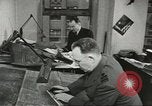 Image of Officers of U.S.Coast Guard Marine Inspection Division at work United States USA, 1944, second 43 stock footage video 65675058111