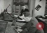 Image of Officers of U.S.Coast Guard Marine Inspection Division at work United States USA, 1944, second 45 stock footage video 65675058111
