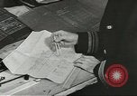 Image of Officers of U.S.Coast Guard Marine Inspection Division at work United States USA, 1944, second 49 stock footage video 65675058111