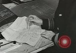 Image of Officers of U.S.Coast Guard Marine Inspection Division at work United States USA, 1944, second 52 stock footage video 65675058111