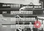 Image of Coast Guard screens prospective Merchant Marine seamen United States USA, 1944, second 4 stock footage video 65675058114