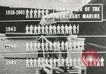 Image of Coast Guard screens prospective Merchant Marine seamen United States USA, 1944, second 6 stock footage video 65675058114