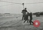 Image of Coast Guard rescues seamen from beached freighter United States USA, 1944, second 15 stock footage video 65675058118