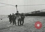 Image of Coast Guard rescues seamen from beached freighter United States USA, 1944, second 16 stock footage video 65675058118