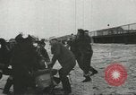 Image of Coast Guard rescues seamen from beached freighter United States USA, 1944, second 20 stock footage video 65675058118