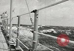 Image of Coast Guard rescues seamen from beached freighter United States USA, 1944, second 30 stock footage video 65675058118
