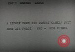 Standbild Douglas C-47 Skytrain Wau Papua Neu Guinea, 1943, aus Sekunde 15 historischem Filmmaterial Videoclip 65675058121