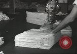 Image of cloth and shoe manufacturing Tennessee United States USA, 1940, second 34 stock footage video 65675058128