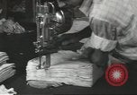 Image of cloth and shoe manufacturing Tennessee United States USA, 1940, second 38 stock footage video 65675058128
