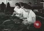 Image of cloth and shoe manufacturing Tennessee United States USA, 1940, second 51 stock footage video 65675058128